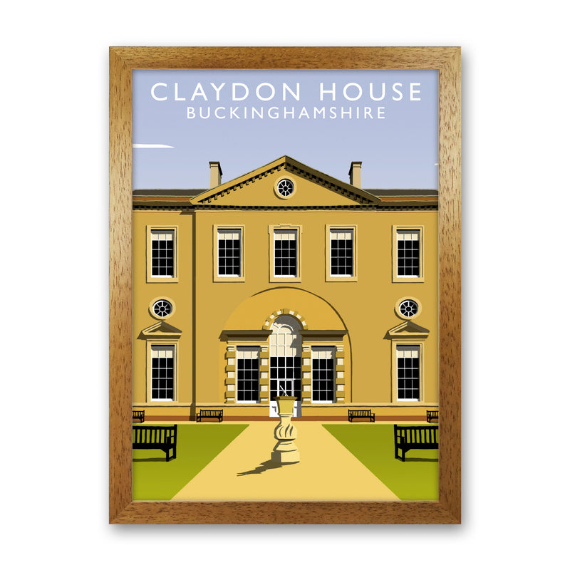 Claydon House Portrait by Richard O'Neill Oak Grain