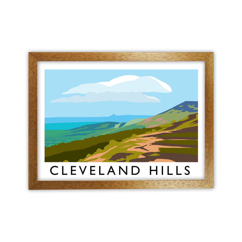 Cleveland Hills by Richard O'Neill Oak Grain