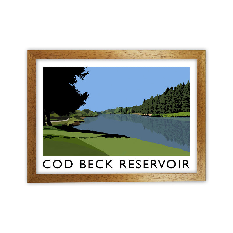 Cod Beck Reservoir by Richard O'Neill Oak Grain
