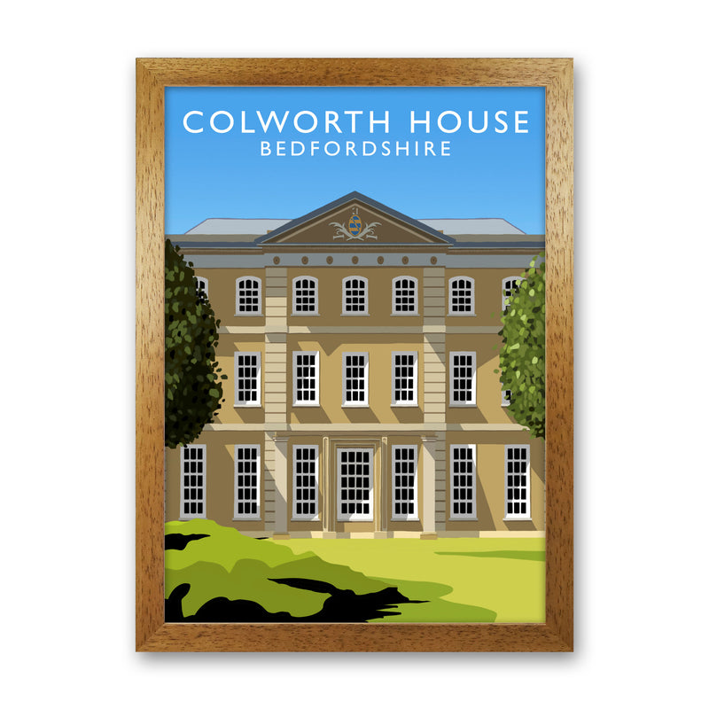 Colworth House Portrait by Richard O'Neill Oak Grain