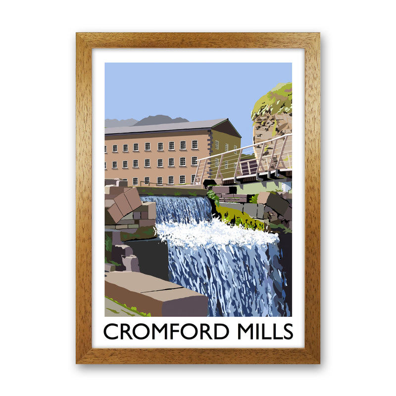 Cromford Mills Portrait by Richard O'Neill Oak Grain