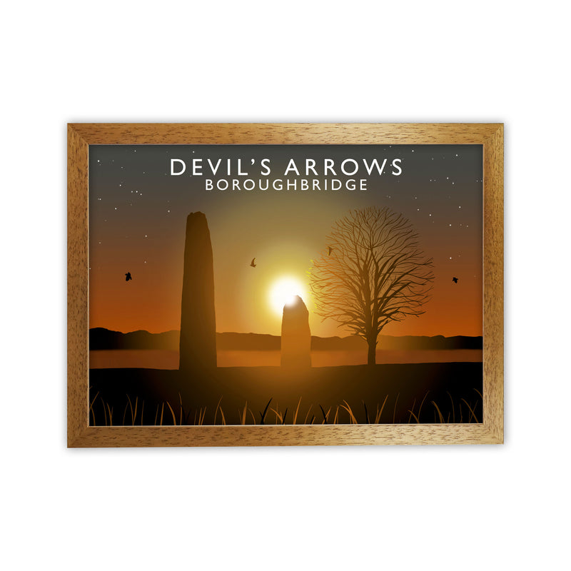Devil's Arrows by Richard O'Neill Oak Grain