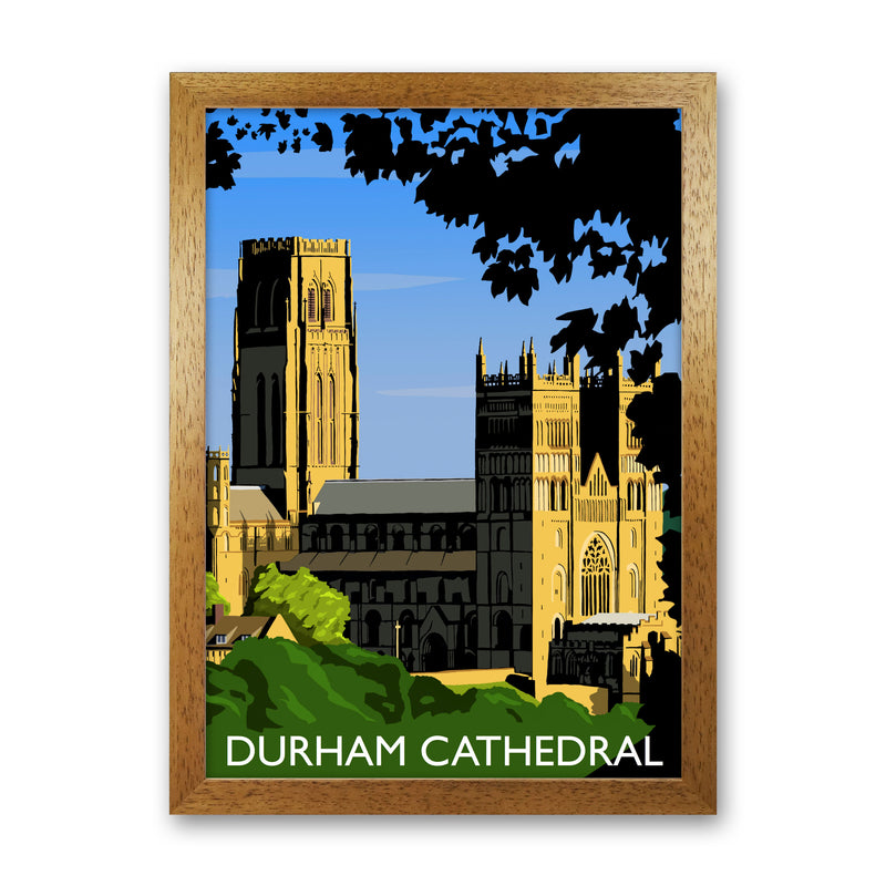 Durham Cathedral Portrait by Richard O'Neill Oak Grain