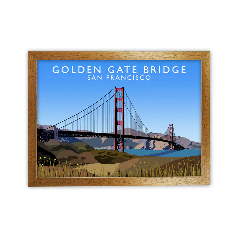 Golden Gate Bridge by Richard O'Neill Oak Grain