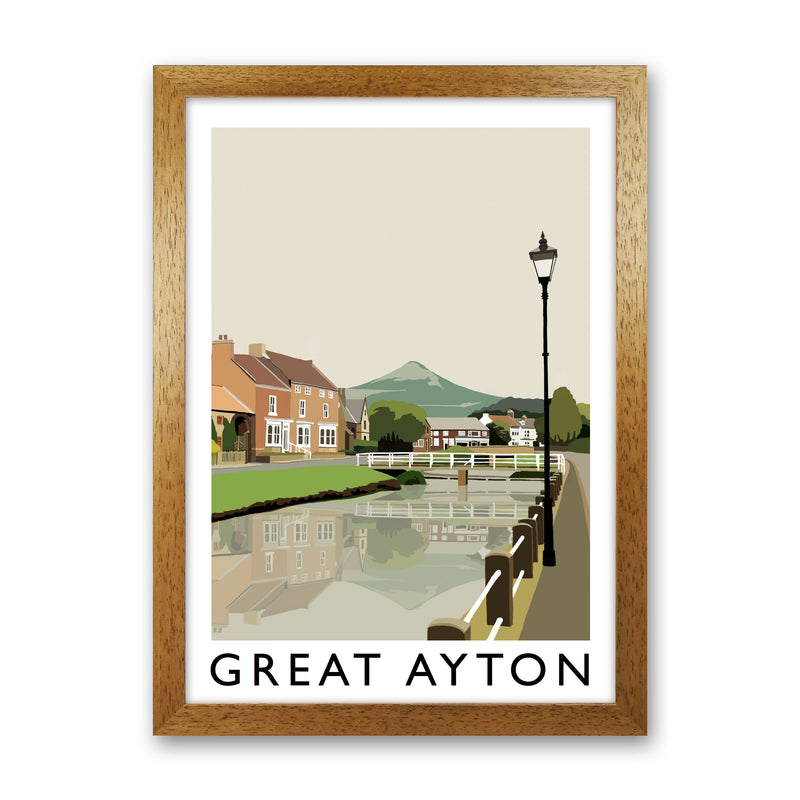 Great Ayton Portrait by Richard O'Neill Oak Grain