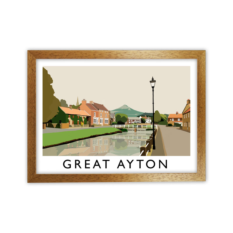 Great Ayton by Richard O'Neill Oak Grain