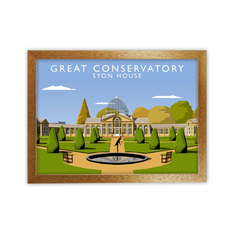 Great Conservatory Syon House by Richard O'Neill Oak Grain