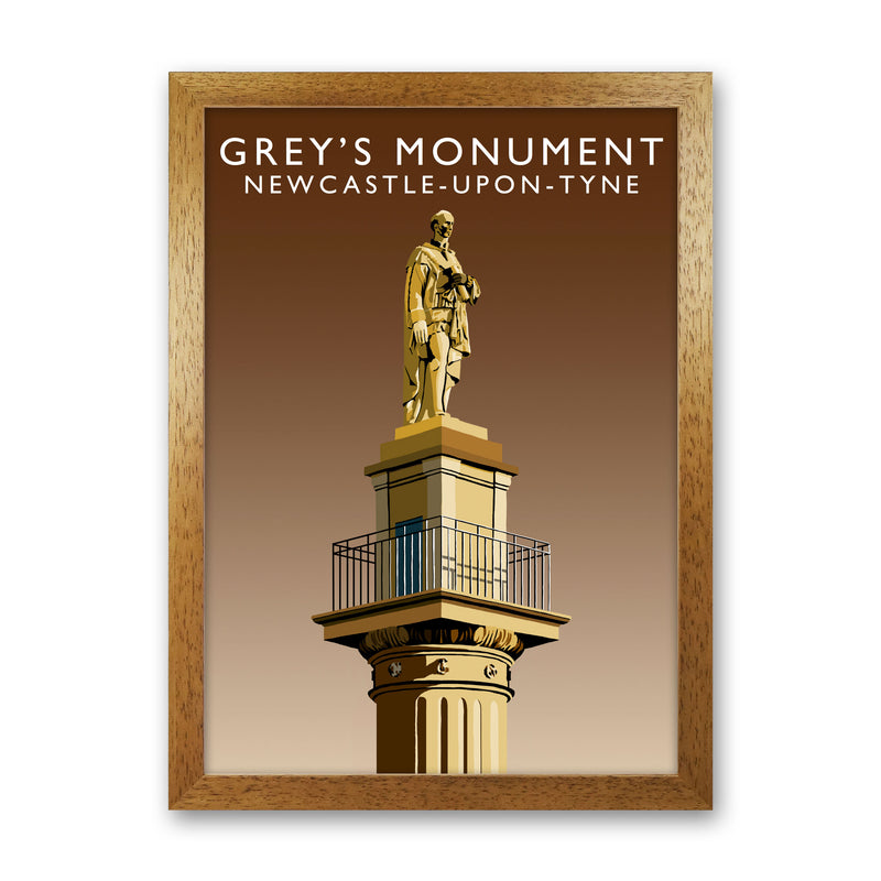 Grey's Monument by Richard O'Neill Oak Grain