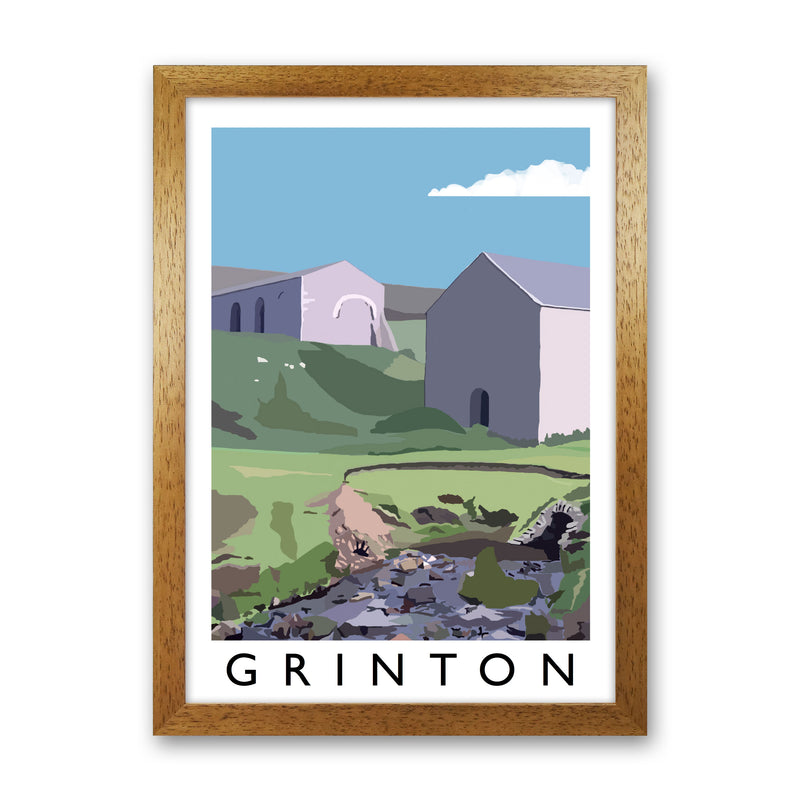 Grinton Portrait by Richard O'Neill Oak Grain