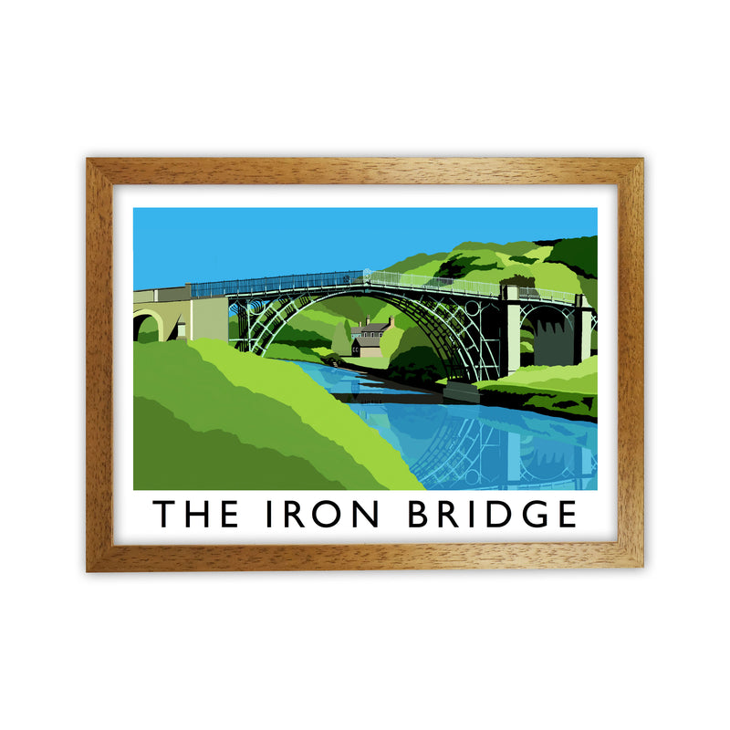 The Iron Bridge 2 by Richard O'Neill Oak Grain