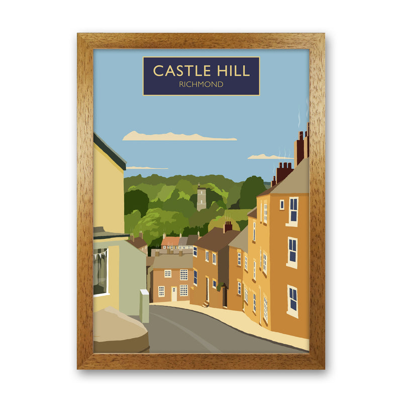 Castle Hill Richmond Portrait by Richard O'Neill Oak Grain