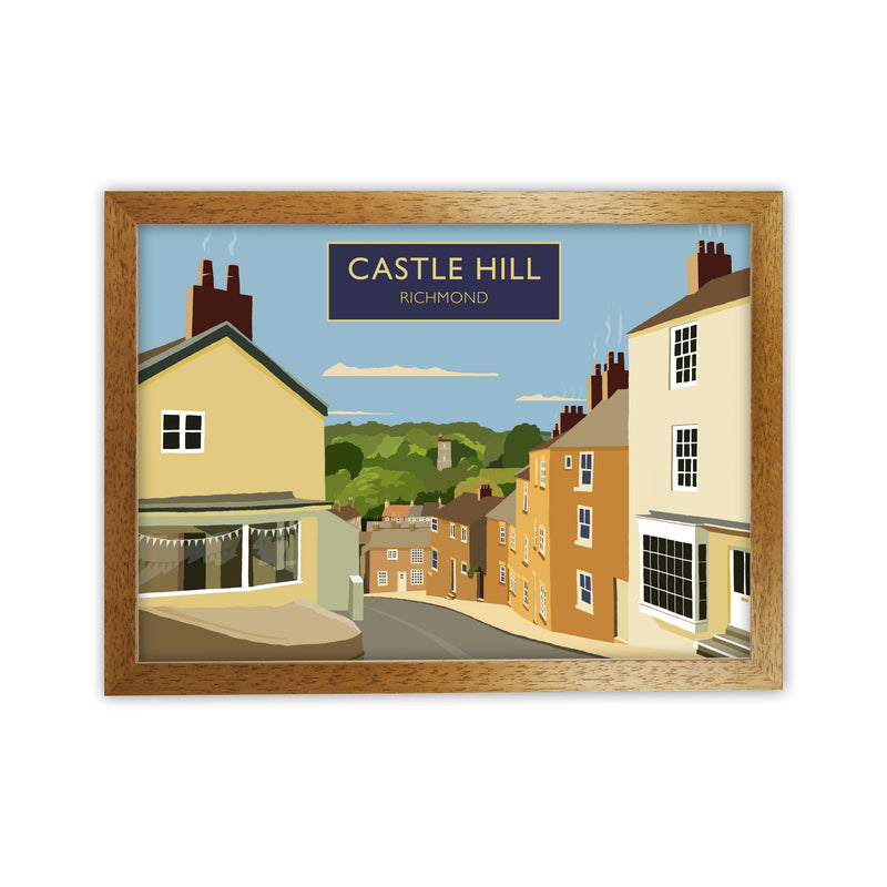 Castle Hill Richmond  by Richard O'Neill Oak Grain