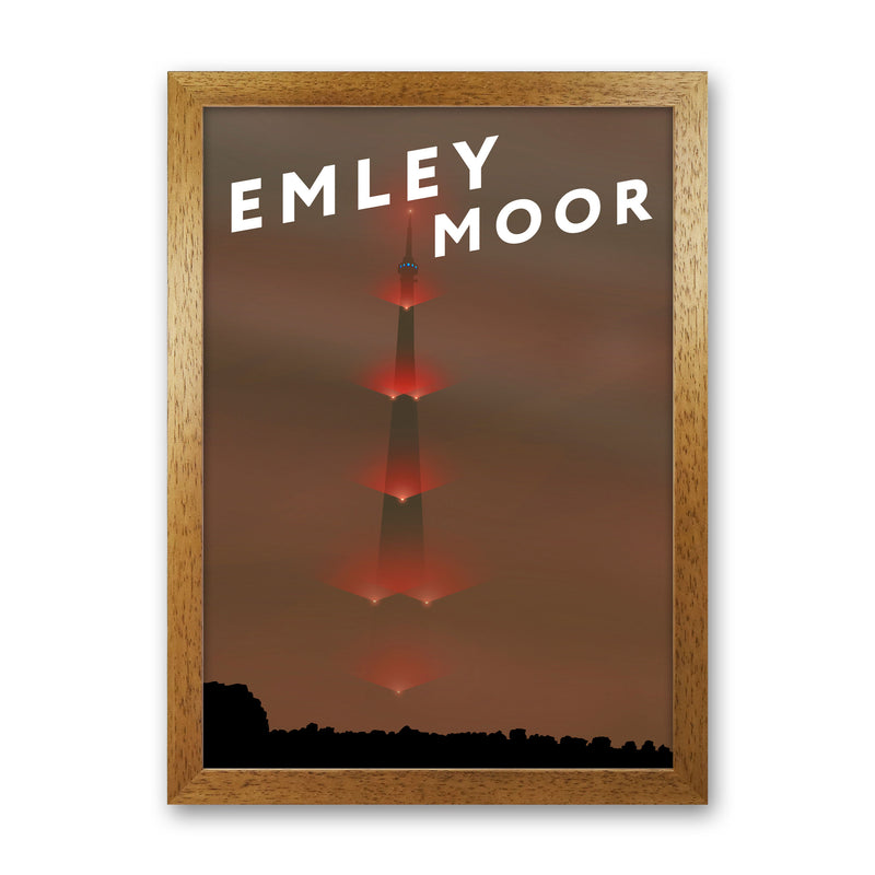 Emley Moor 5 by Richard O'Neill Oak Grain
