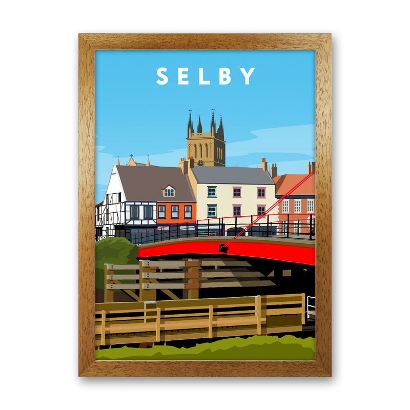 Selby Portrait by Richard O'Neill Oak Grain