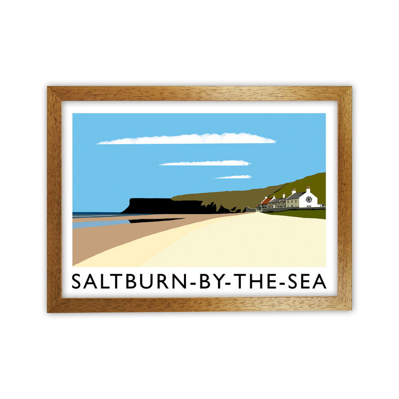Saltburn-by-the-sea by Richard O'Neill Oak Grain