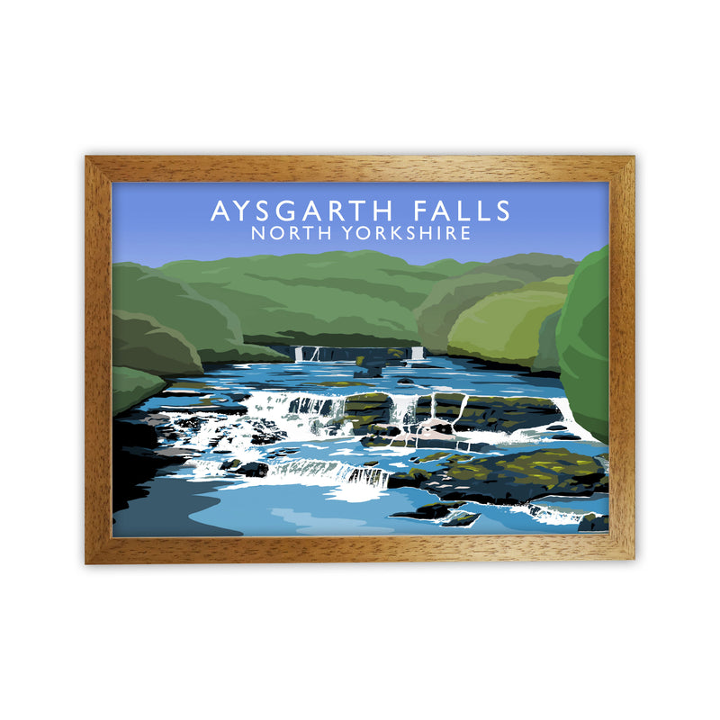 Aysgarth Falls by Richard O'Neill Oak Grain