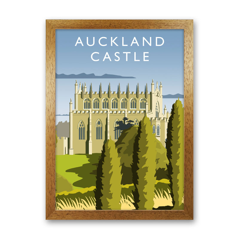 Auckland Castle portrait by Richard O'Neill Oak Grain