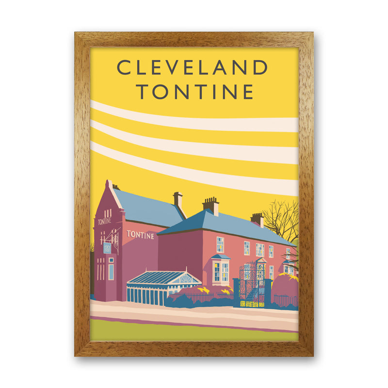 Cleveland Tontine portrait by Richard O'Neill Oak Grain