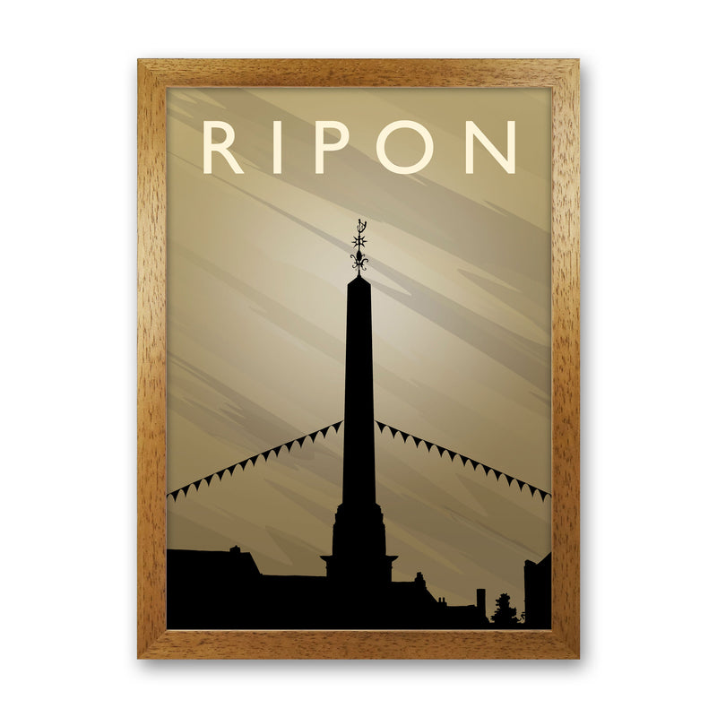 Ripon (Sunset) by Richard O'Neill Oak Grain