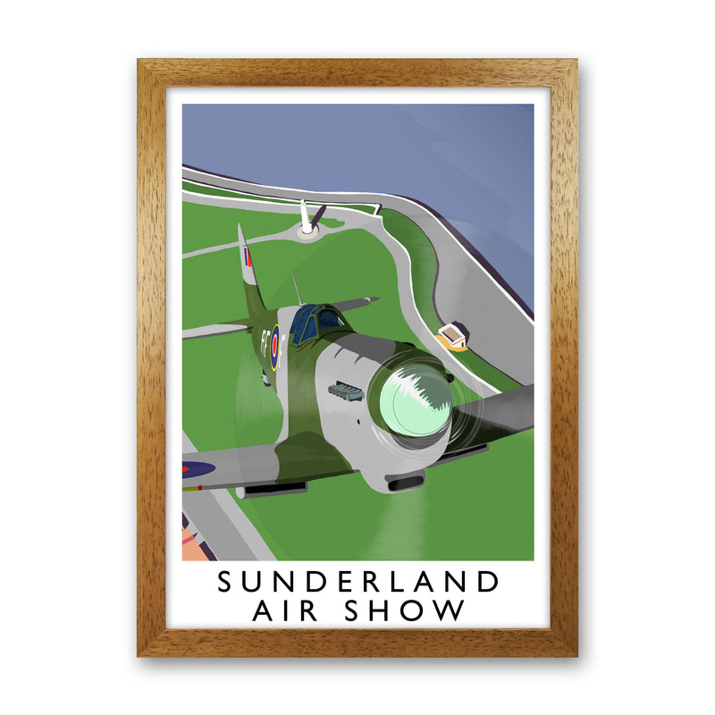Sunderland Air Show 3 portrait by Richard O'Neill Oak Grain