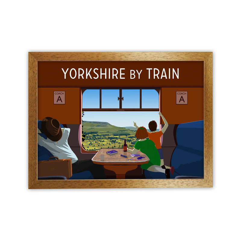 Yorkshire by Train 1 by Richard O'Neill Oak Grain