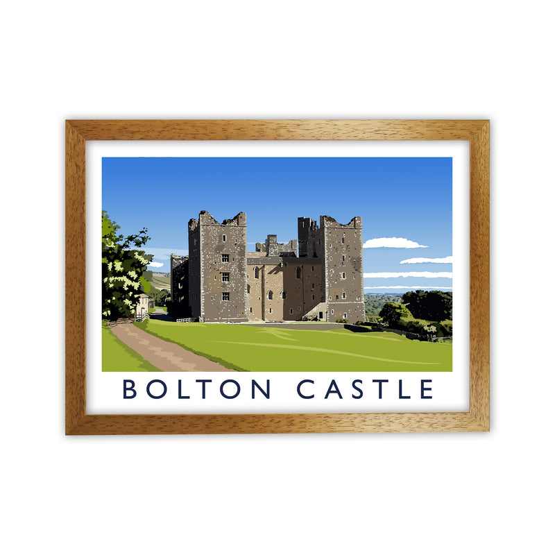 Bolton Castle 2 by Richard O'Neill Oak Grain