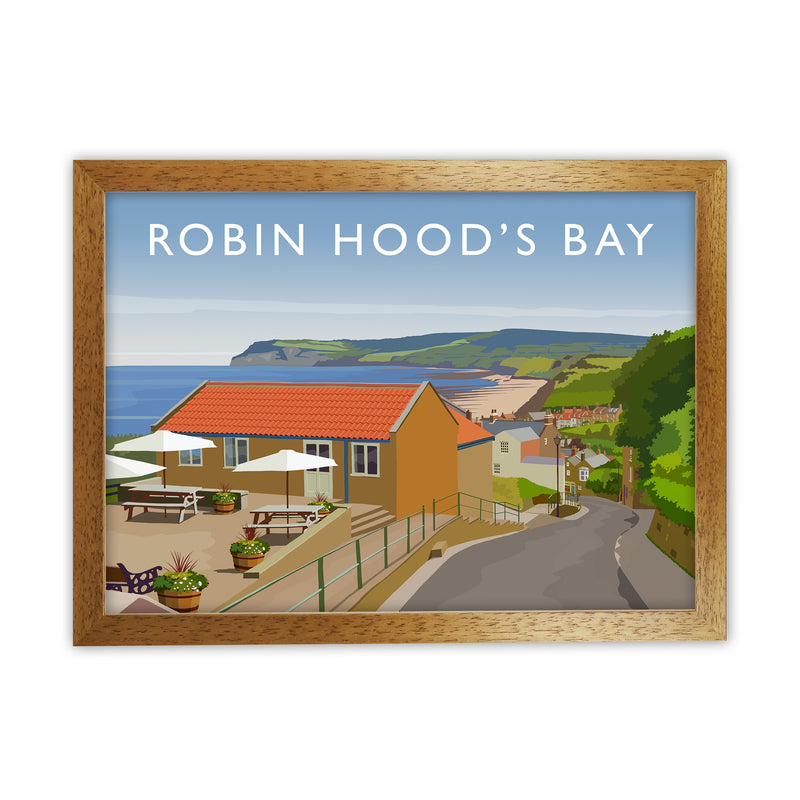 Robin Hood's Bay 3 by Richard O'Neill Oak Grain