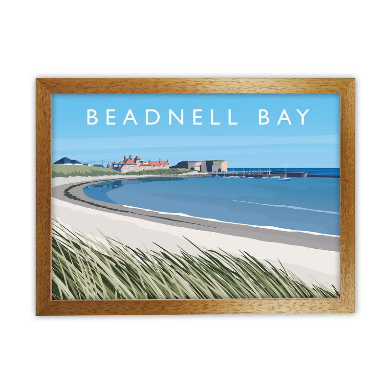 Beadnell Bay by Richard O'Neill Oak Grain