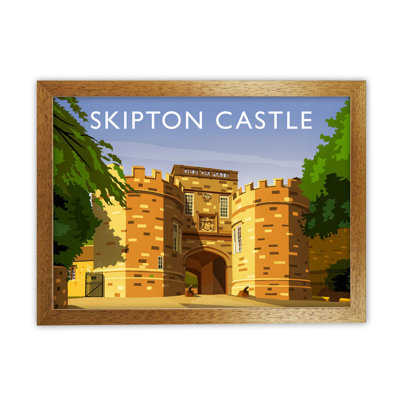 Skipton Castle by Richard O'Neill Oak Grain