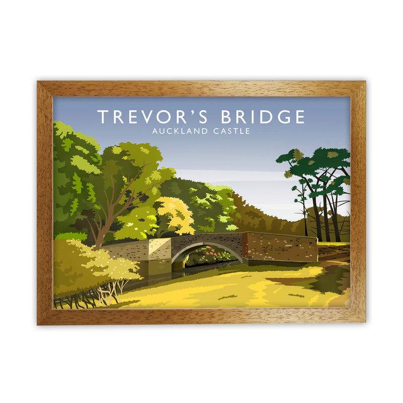 Trevor's Bridge by Richard O'Neill Oak Grain