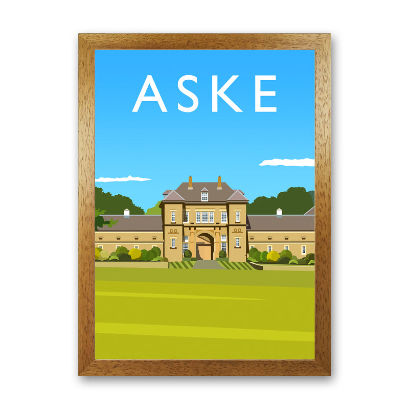 Aske portrait by Richard O'Neill Oak Grain