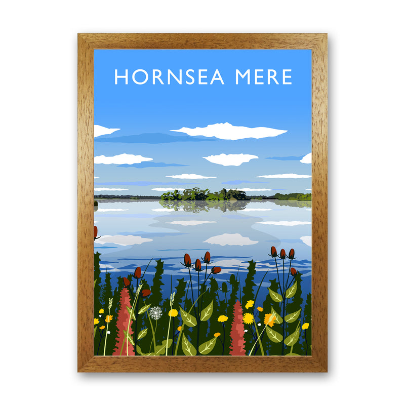 Hornsea Mere portrait by Richard O'Neill Oak Grain