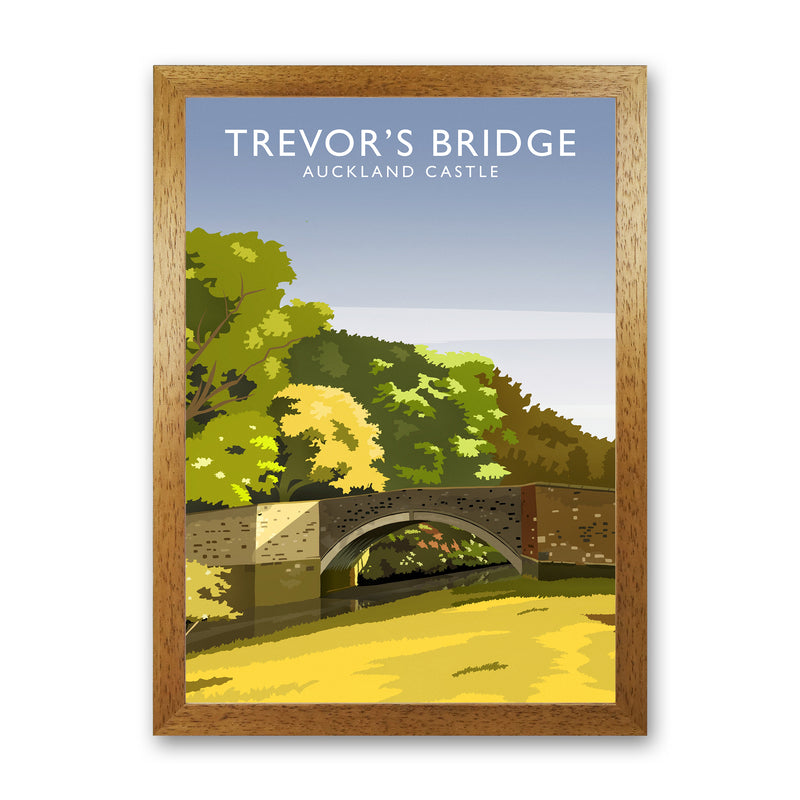 Trevor's Bridge portrait by Richard O'Neill Oak Grain