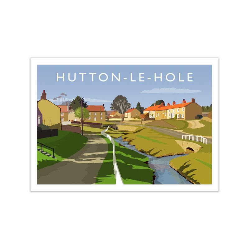 Hutton-Le-Hole Art Print by Richard O'Neill Print Only