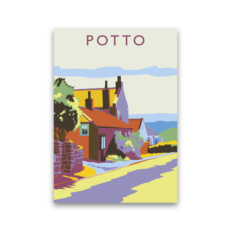 Potto portrait Travel Art Print by Richard O'Neill Print Only