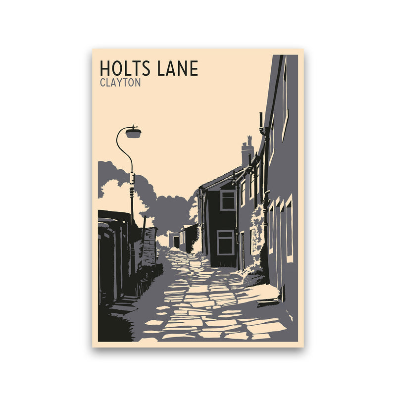 Holts Lane, Clayton Travel Art Print by Richard O'Neill Print Only