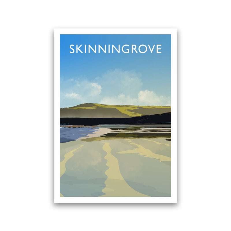 Skinningrove 2 Portrait Travel Art Print by Richard O'Neill Print Only