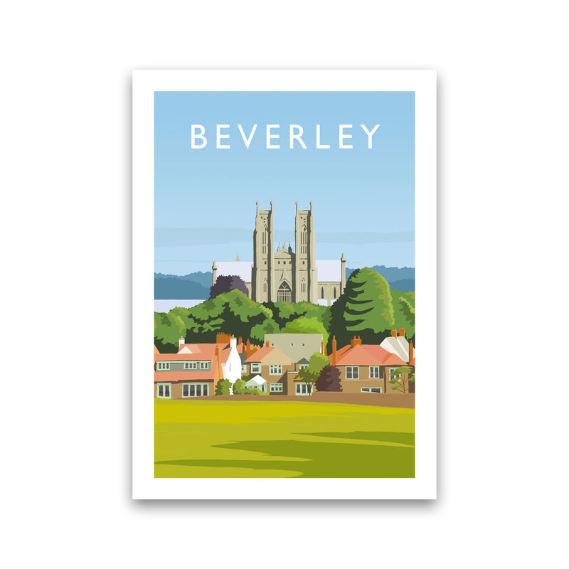 Beverley 3 portrait Travel Art Print by Richard O'Neill Print Only