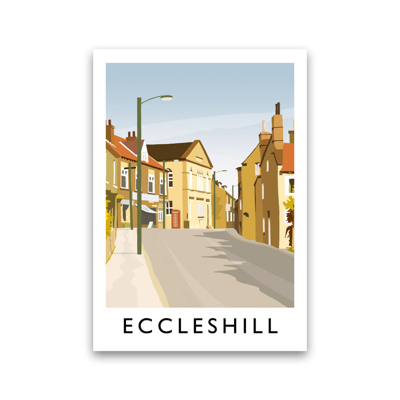 Eccleshill portrait Travel Art Print by Richard O'Neill Print Only