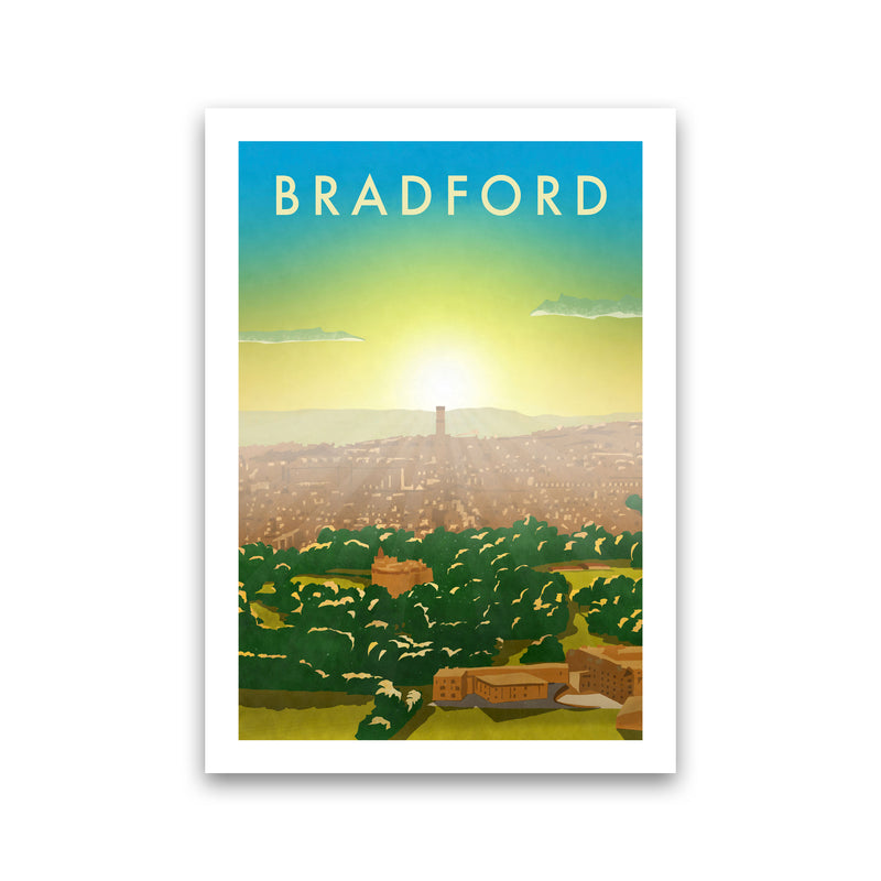 Bradford 2 portrait Travel Art Print by Richard O'Neill Print Only