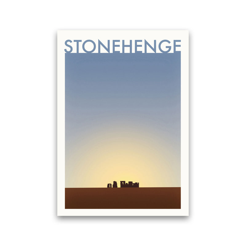 Stonehenge 2 (Day) Travel Art Print by Richard O'Neill Print Only