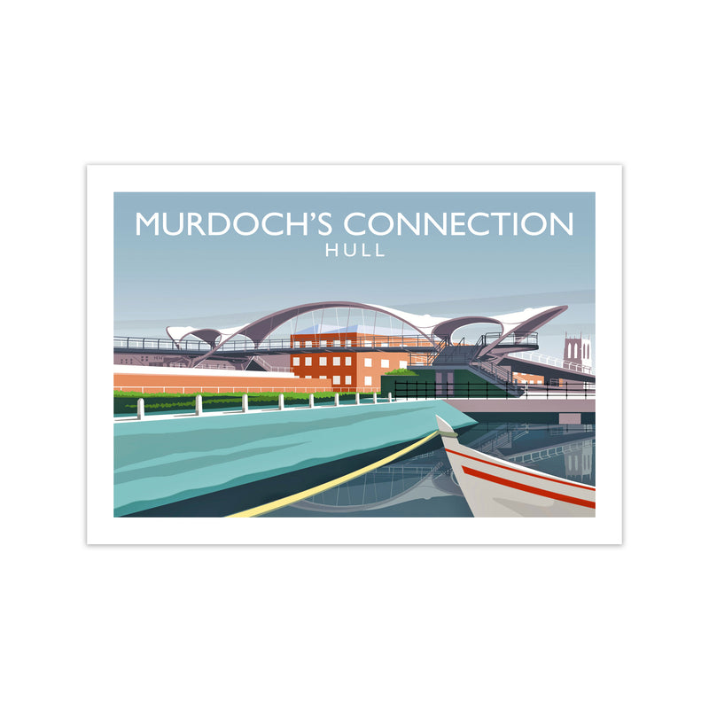 Murdoch's Connection Travel Art Print by Richard O'Neill Print Only