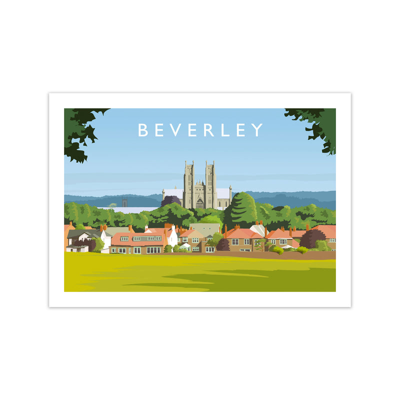 Beverley 3 Travel Art Print by Richard O'Neill Print Only
