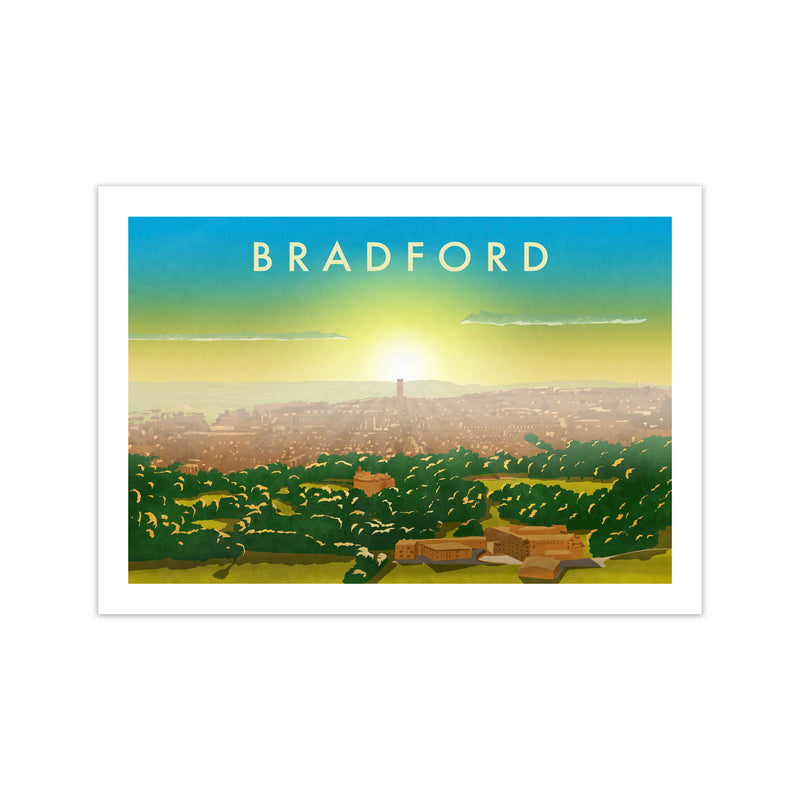 Bradford 2 Travel Art Print by Richard O'Neill Print Only