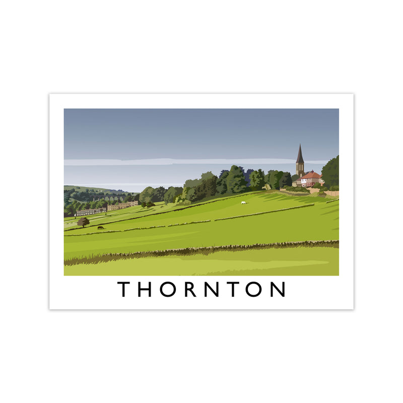 Thornton Travel Art Print by Richard O'Neill Print Only