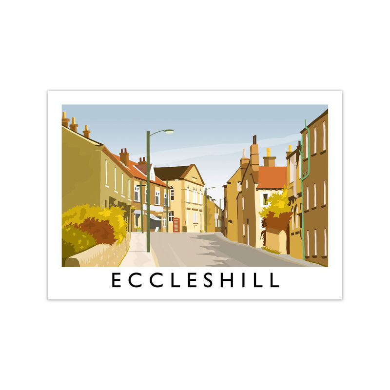 Eccleshill Travel Art Print by Richard O'Neill Print Only