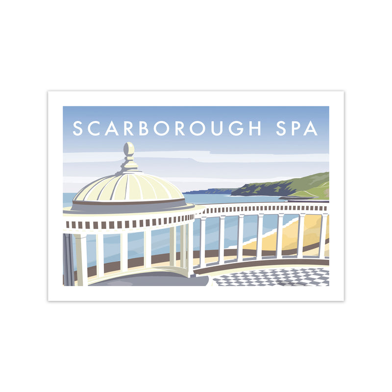 Scarborough Spa Travel Art Print by Richard O'Neill Print Only