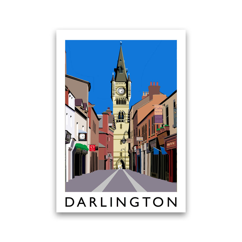 Darlington Art Print by Richard O'Neill Print Only