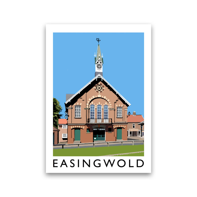 Easingwold Framed Digital Art Print by Richard O'Neill Print Only