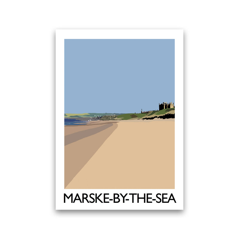 Marske-By-the-Sea Art Print by Richard O'Neill Print Only